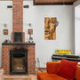 Wallity Nazo Accesorio Decorativo de Pared Negro y Nogal